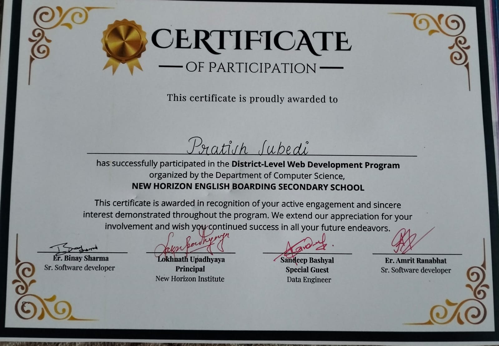 Web Design Certificate